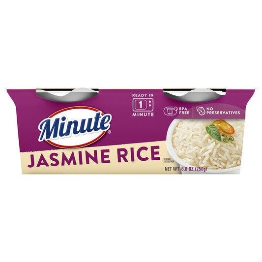 Minute Rice Ready-To-Eat Jasmine Rice, Microwaveable Rice Cups