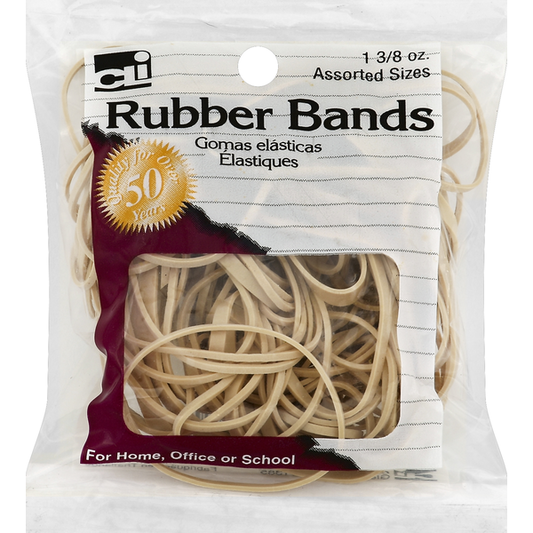 CLi Rubber Bands, Assorted Sizes