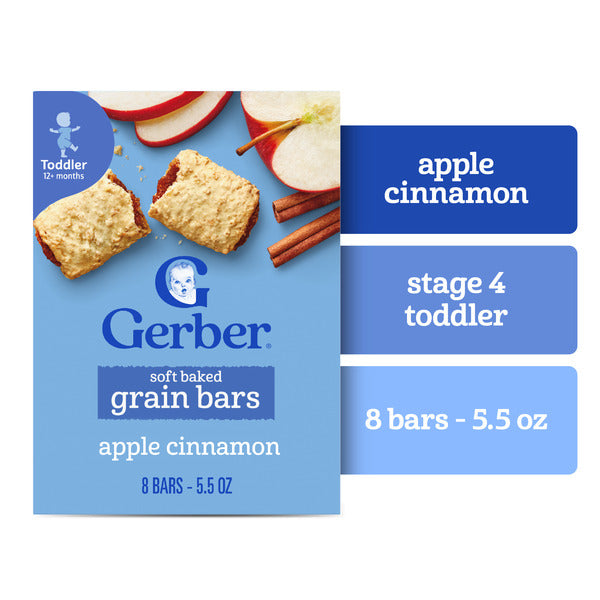 Gerber Soft Baked Grain Bars