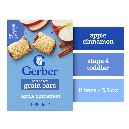 Gerber Soft Baked Grain Bars