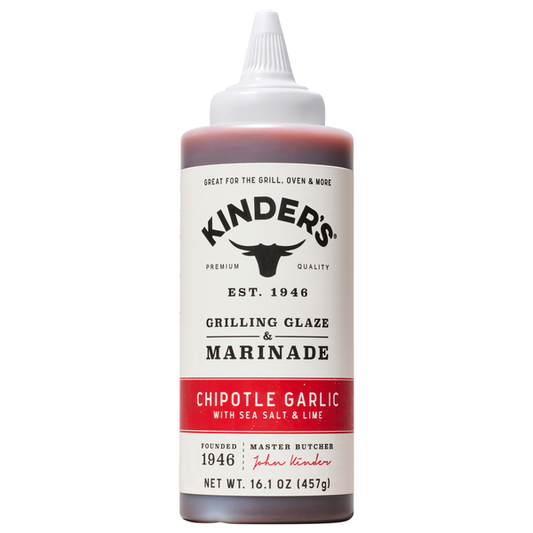 Kinder's Chipotle Garlic with Sea Salt & Lime Grilling Glaze & Marinade