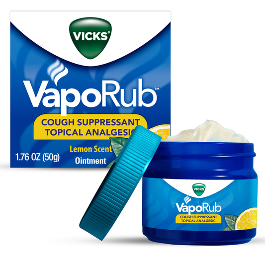 Vicks Lemon Scented Cough Suppressant Ointment