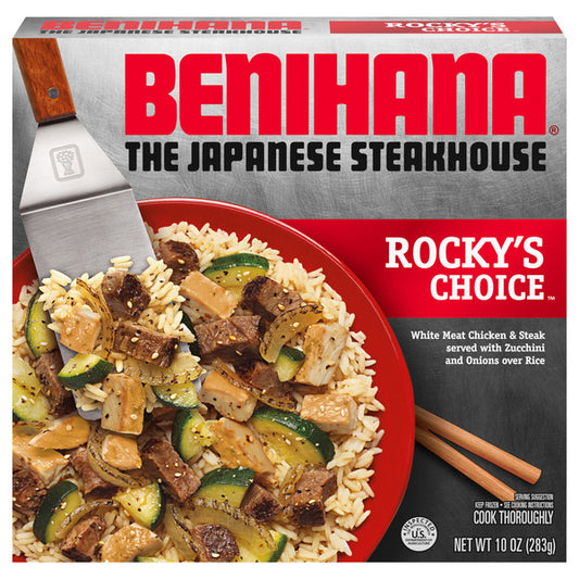Benihana The Japanese Steakhouse Rocky's Choice Frozen Meal
