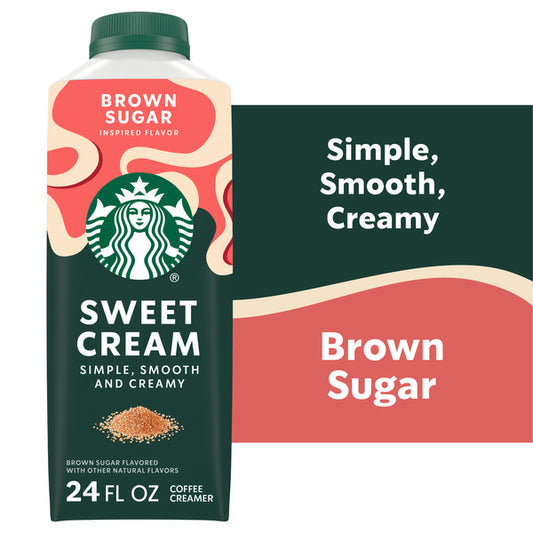 Starbucks Liquid Dairy Creamer Brown Sugar