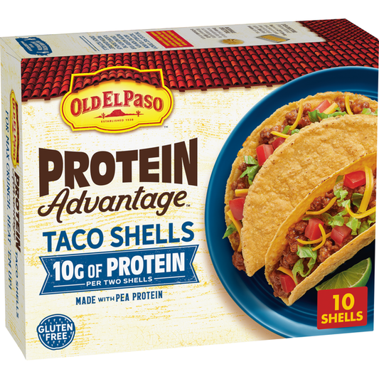 Old El Paso Protein Advantage Gluten Free Crunchy Taco Shells