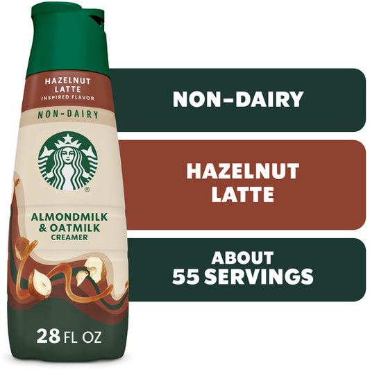 Starbucks Non-Dairy Hazelnut Flavored Creamer