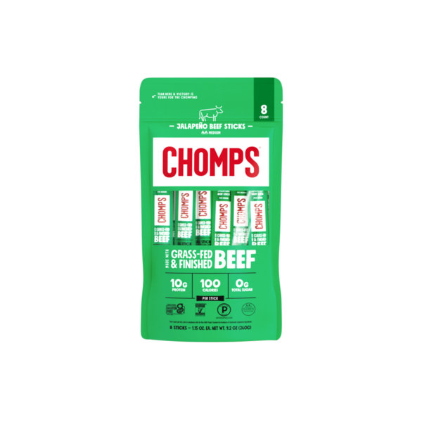 Chomps Grass-Fed Jalapeno Beef
