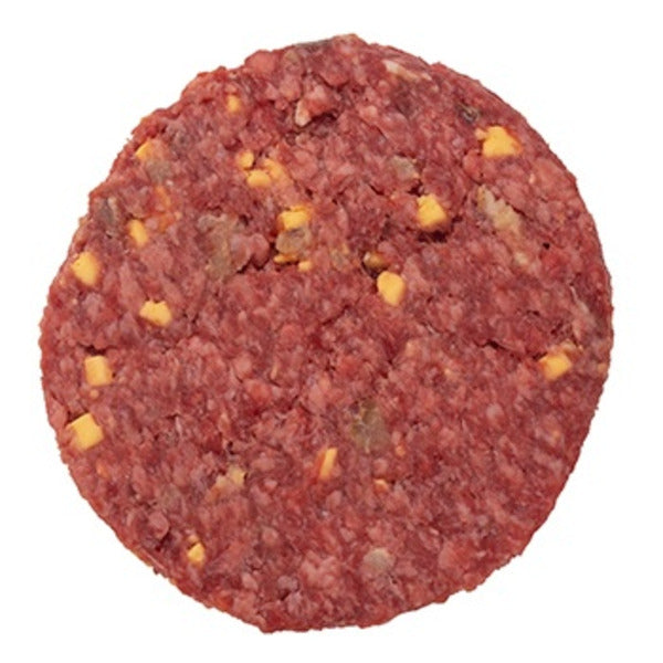 Jerrys Gourmet BEEF PATTIES 85 LEAN CHEDDAR BACON