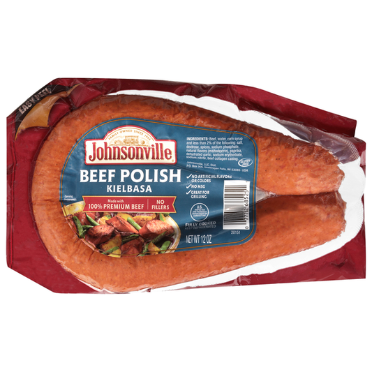 Johnsonville Beef Polish Kielbasa