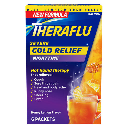 Theraflu Nighttime Severe Cold Relief Powder