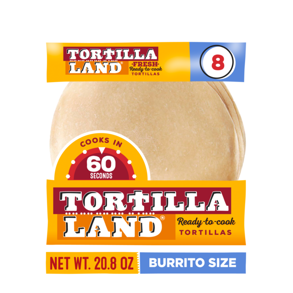 TortillaLand Ready-to-cook Tortillas, Street Taco Size, 18 Count
