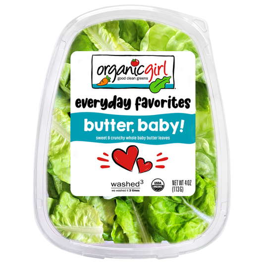 Organic Girl butter, baby!