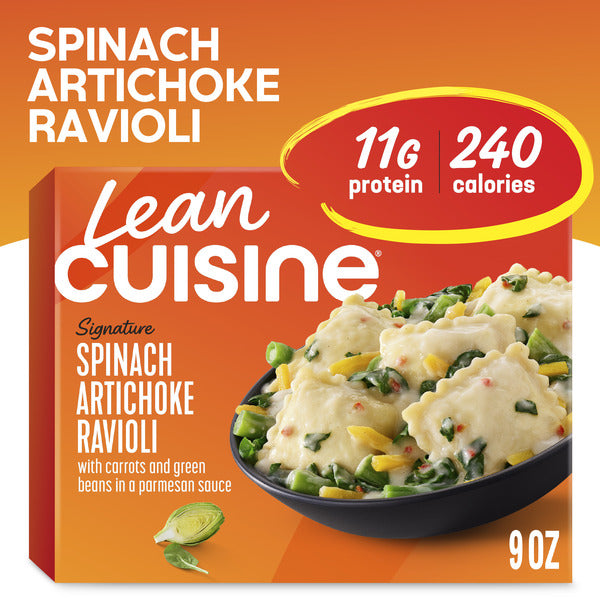 Lean Cuisine Spinach Artichoke Ravioli