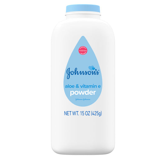 Johnson's Aloe & Vitamin E Baby Powder