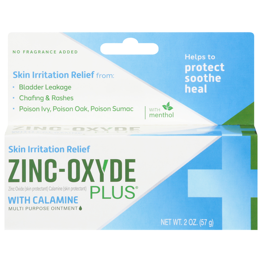 Zinc-Oxyde Plus Skin Irritation Relief Multi Purpose Ointment with Calamine