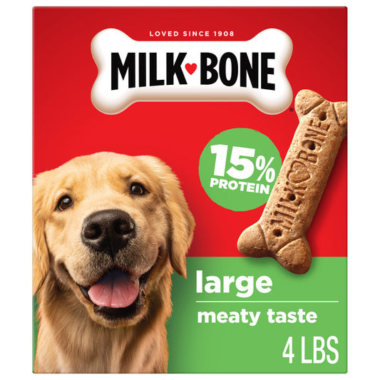 Milk-Bone Original Biscuits, Large Dog Treats, Original Beef Flavor