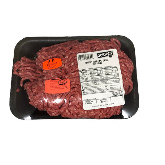 Jerrys Special Grind 85 X LEAN GROUND BEEF