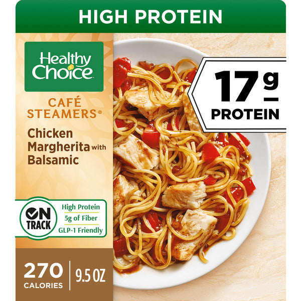 Healthy Choice Cafe Steamers Chicken Margherita With Balsamic, Frozen Meal