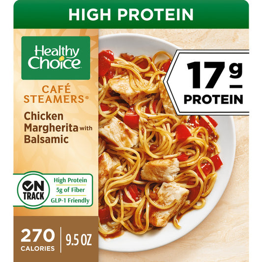 Healthy Choice Cafe Steamers Chicken Margherita With Balsamic, Frozen Meal