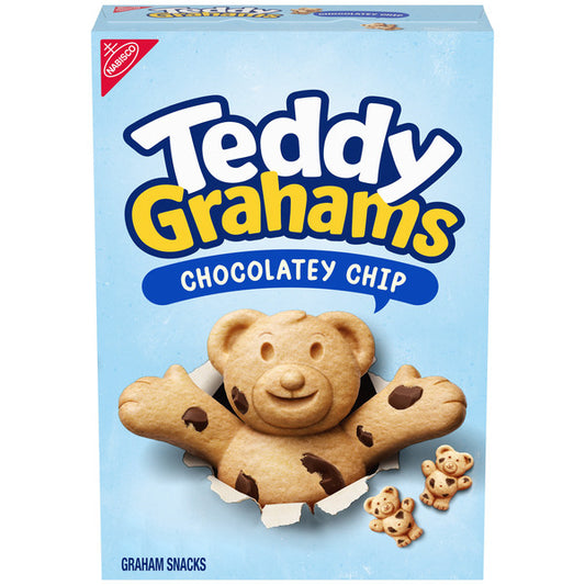 TEDDY GRAHAMS Chocolatey Chip Graham Snacks