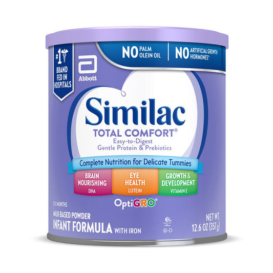 Similac Total Comfort Infant Formula, 12.6-oz Can