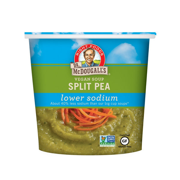 Dr. McDougall's Right Foods Split Pea Lower Sodium Soup Cup