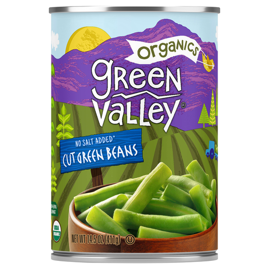 Green Valley Cut No Salt Added Green Beans