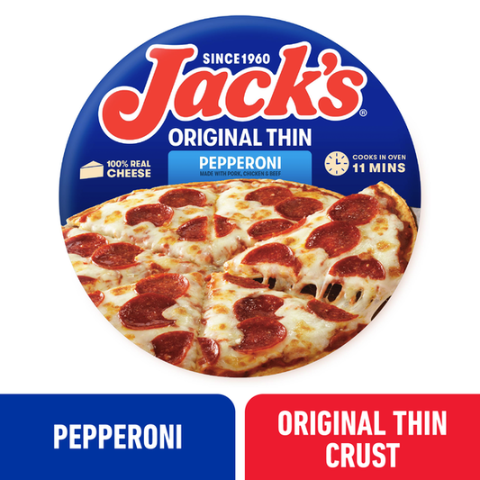 Jack's Original Thin Crust Pepperoni Pizza