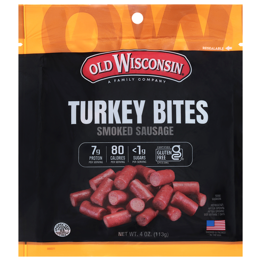 Old Wisconsin Smoked Sausage Turkey Bites