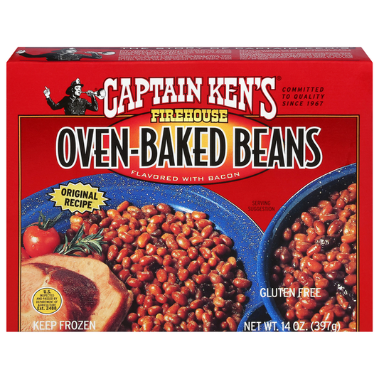 Captain Ken’s Firehouse Original Recipe Oven-Baked Beans