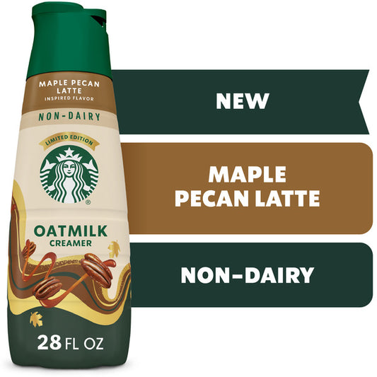 Starbucks Liquid Creamer Maple Pecan Oat Milk