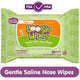 Boogie Brand Fresh Scent, Gentle Saline Nose Wipes