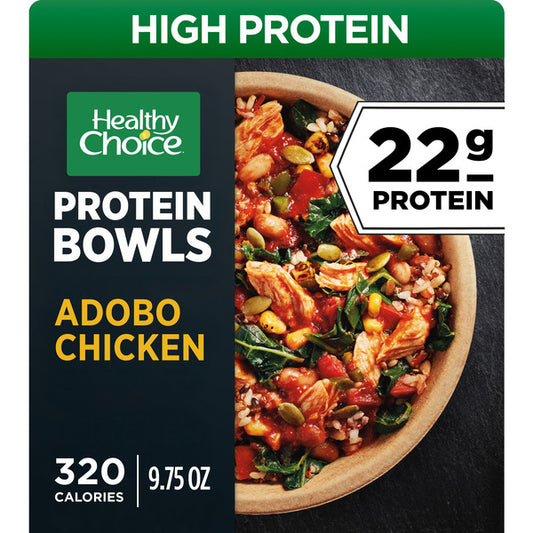 Healthy Choice Protein Bowls Adobo Chicken, High-Protein Frozen Meal