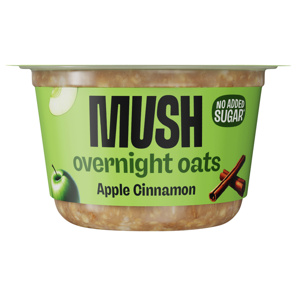 MUSH Apple Cinnamon, Overnight Oats