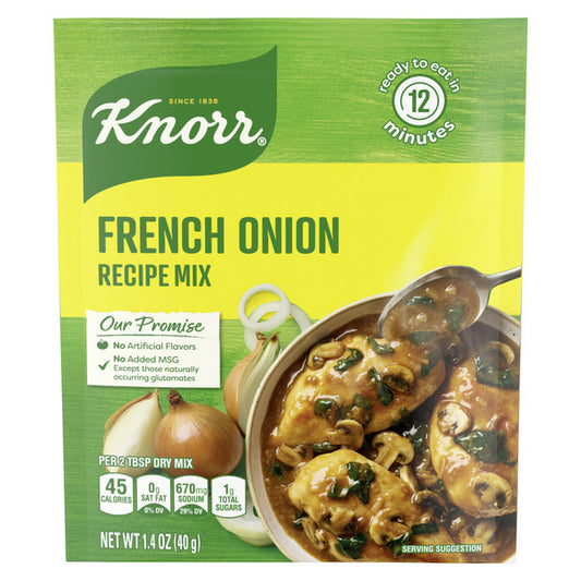 Knorr Soup Mix And Recipe Mix French Onion
