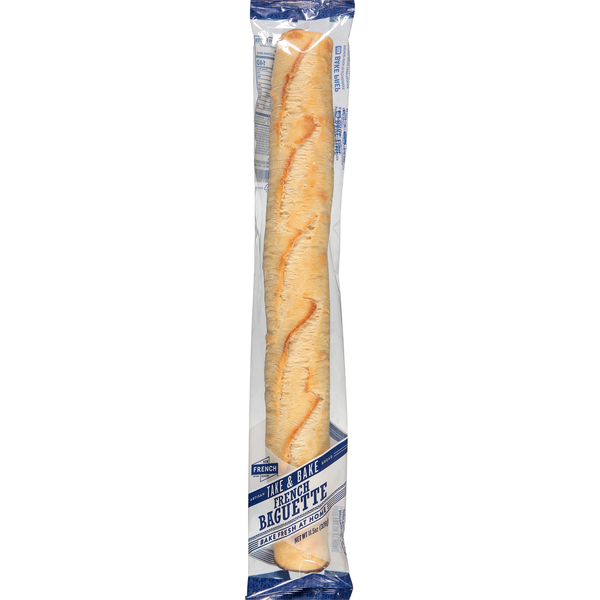 New French Bakery Artisan Bread, Take & Bake, French Baguette