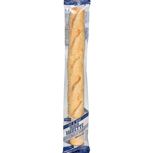 New French Bakery Artisan Bread, Take & Bake, French Baguette