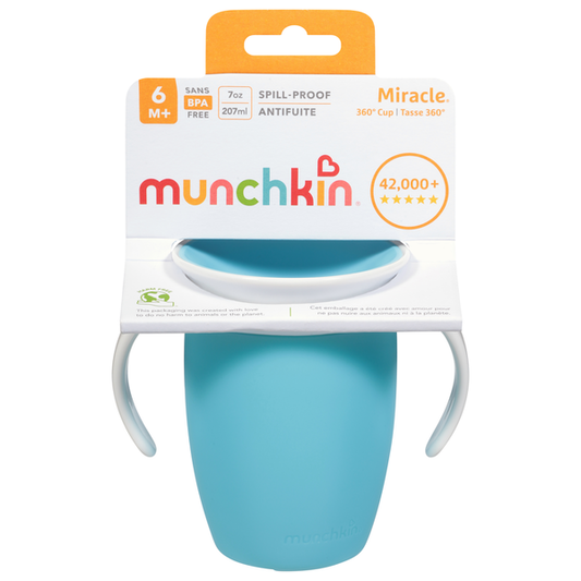 Munchkin 7 oz Miracle 6 m+ 360 Degree Cup