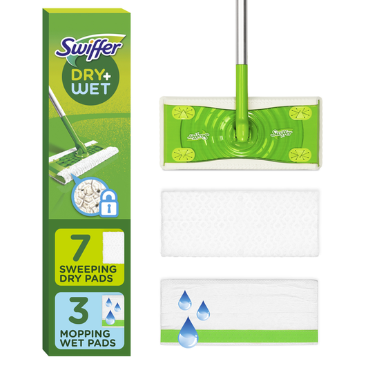 Swiffer Sweeper Dry + Wet Sweeping Kit