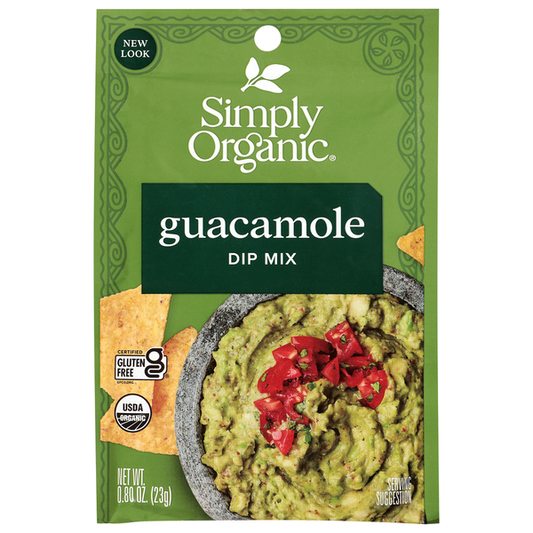 Simply Organic Guacamole Dip Mix