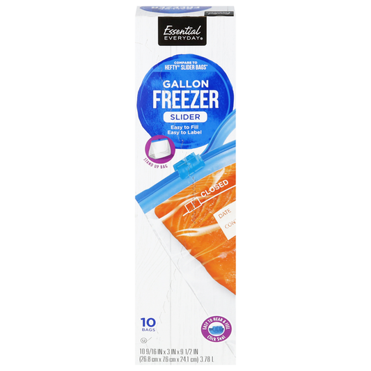 Essential Everyday Freezer Slider Bags