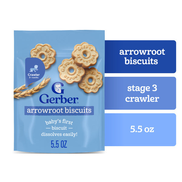 Gerber Arrowroot Biscuits