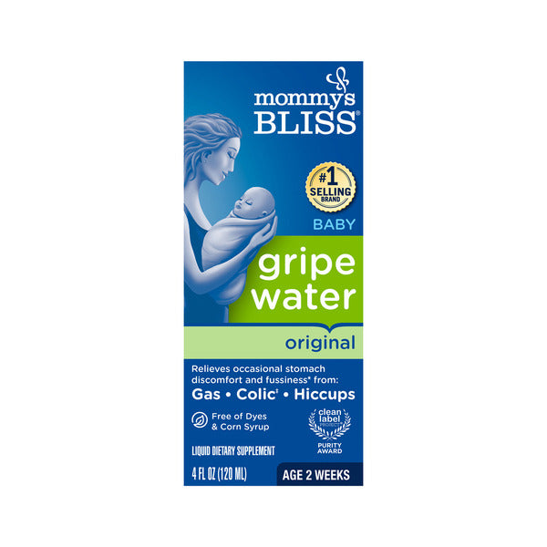 Mommy's Bliss Gripe Water Original, Gas, Colic Relief
