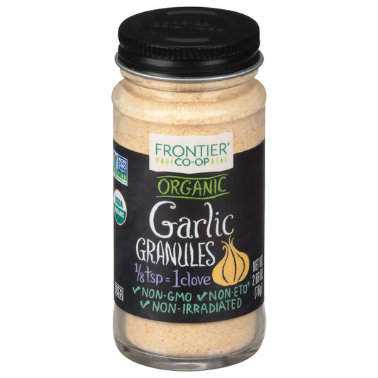 Frontier Co-op Garlic Granules, Organic