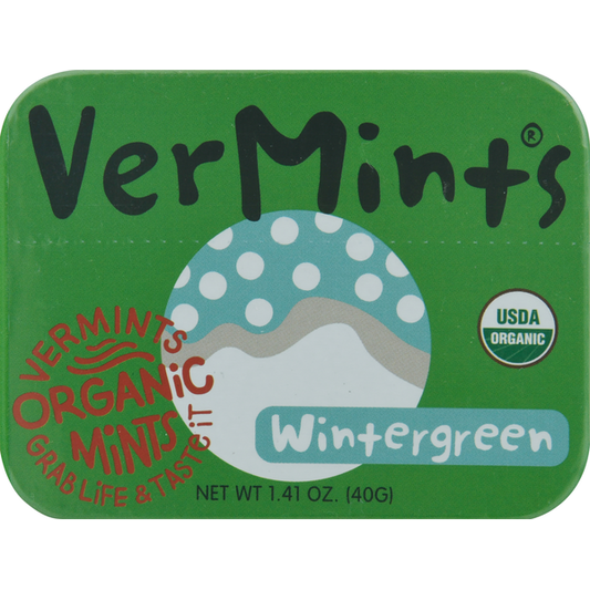 VerMints Mints, Organic, Wintergreen