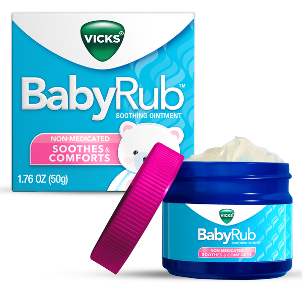 Vicks BabyRub, Non-Medicated Chest Rub Ointment