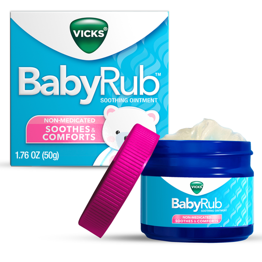 Vicks BabyRub, Non-Medicated Chest Rub Ointment