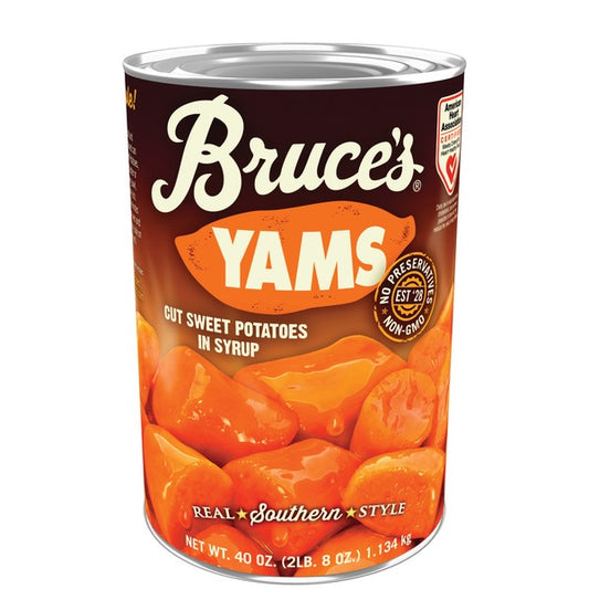 Bruce's Yams Cut Sweet Potatoes in Syrup