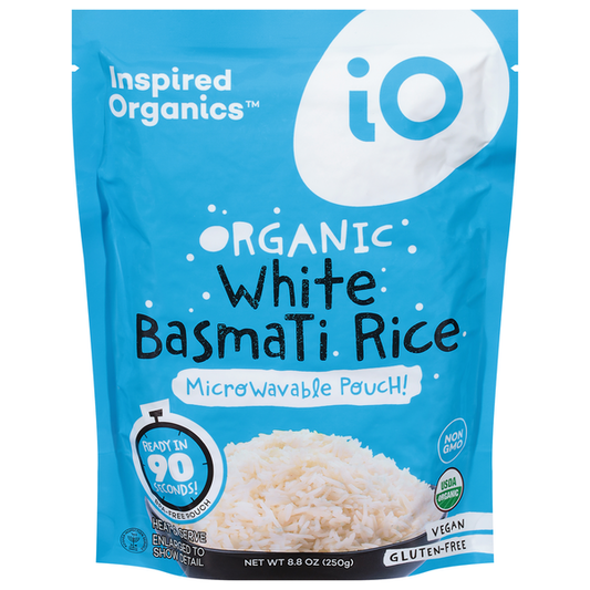 Inspired Organics Basmati Rice, Organic, White