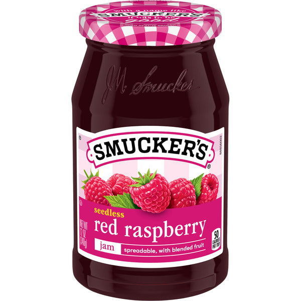 Smucker's Smucker’s Seedless Red Raspberry Jam, 12 Oz. Jar